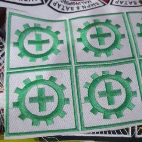 Safety/logo safety bordir