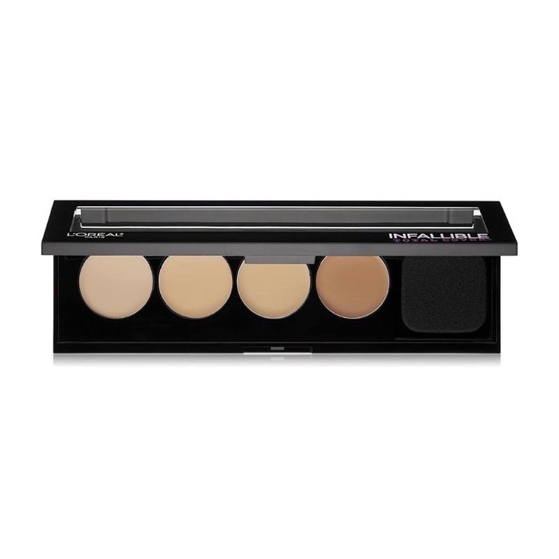 L’OREAL INFALLIBLE TOTAL COVER CONCEALING &amp; COUNTUR KIT PALETTE ORIGINAL