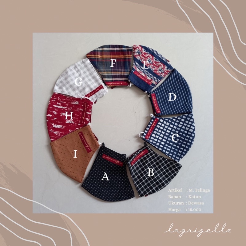 Masker Dewasa Earloop by Rumah Dannis