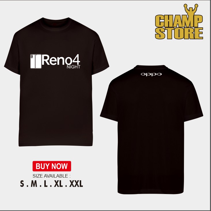 Kaos Baju Gadget Handphone Oppo Reno 4 Kaos Handphone - Champ