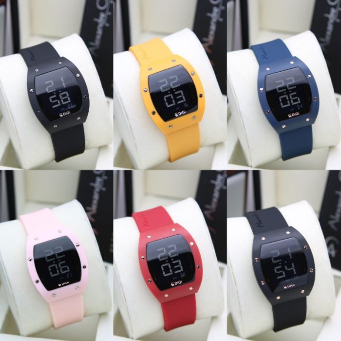 Jam Tangan Wanita Alexandre Christie AC9360 AC 9360 9360 Rubber Original rubber