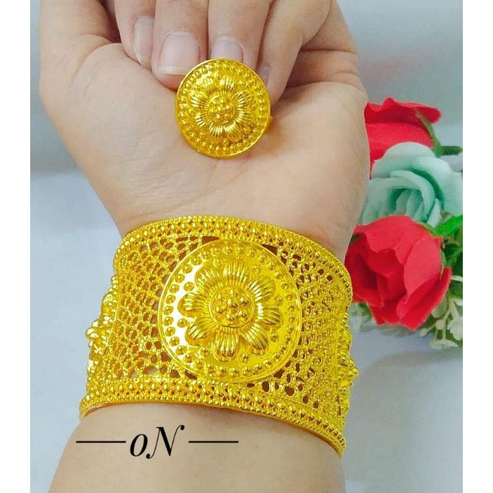 Perhiasan Premium Xuping Gelang dan Cincin 2467