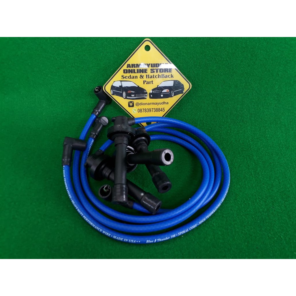 kabel busi racing 4 core Timor SOHC