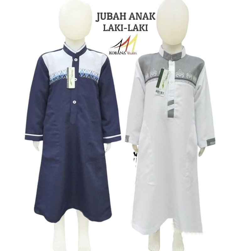 Jubah anak laki laki Usia 3 Tahun Sampai 13 Tahun GAMIS ANAK ETERNITY MOSLEM Baju Muslim Anak Laki L