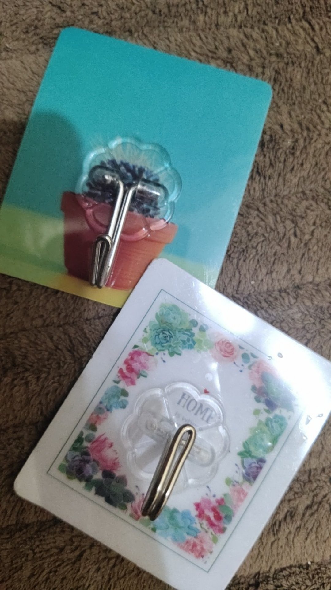 Gantungan Tmpel Dinding Motif Hook Magic Gambar Kartun / Karakter Dinding Keramik Pintu Lemari Kaca