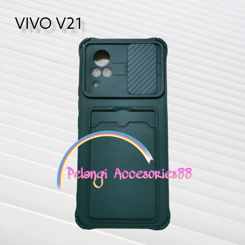 CASE VIVO V21 4G / V21E 4G / Y73 SOFTCASE SLEDING WARNA WARNI