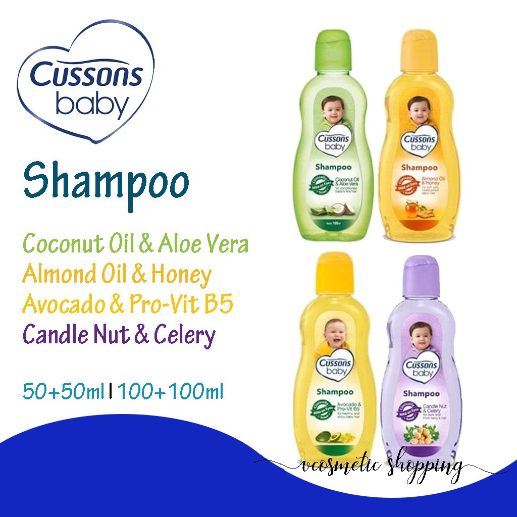 CUSSONS Baby Shampoo 50+50ml l 100+100ml