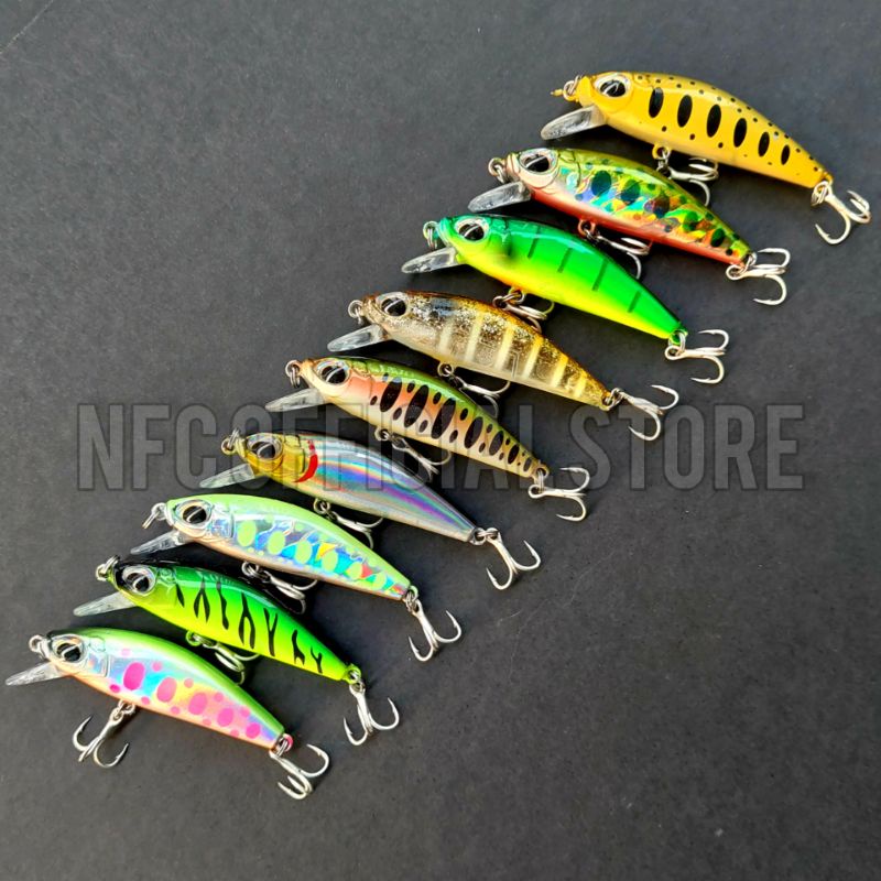 Lure minnow sinking 5,5 cm 6 gram HOOK 4X STRONG Replika Astuti Relix Nusantara