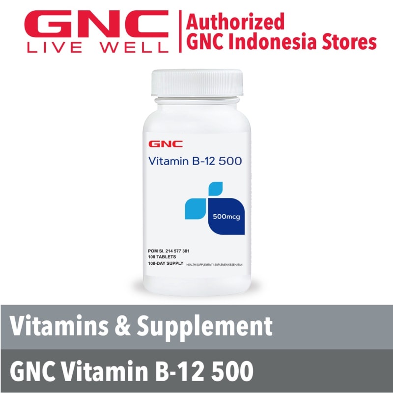 GNC VITAMIN B12 (099319) Murah