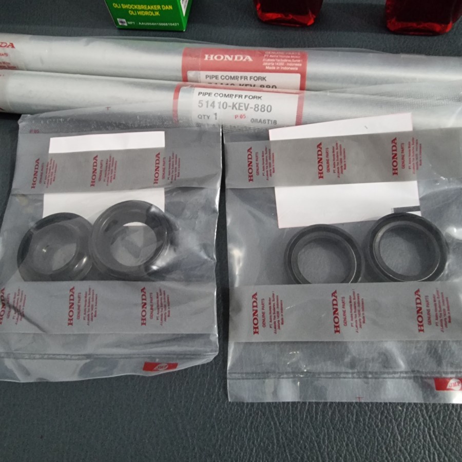 Paket As Shock Sok Depan Honda Supra X 100 Fit Lama KEV