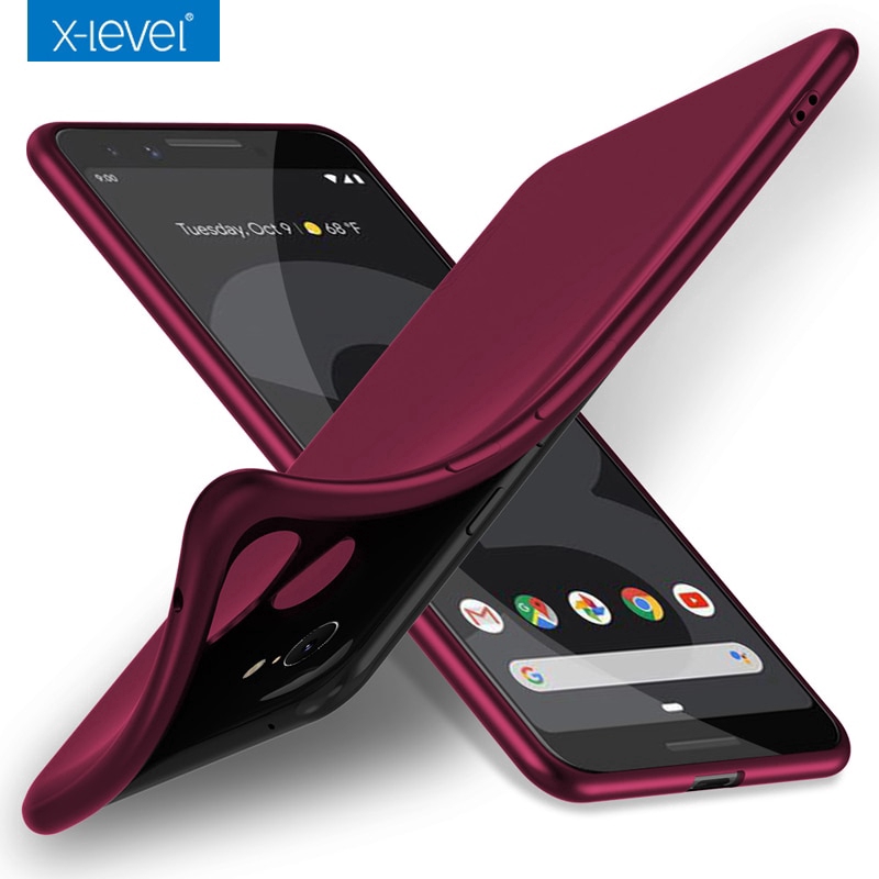 x level casing soft case tpu silikon ultra tipis untuk google pixel 5 pixel 4a 3 2 2xl 3xl 3a xl goo