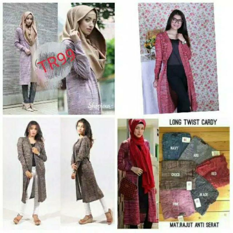 Cardigan//Cardy//Longkardigan//TWUIS//Cardigan Wanita