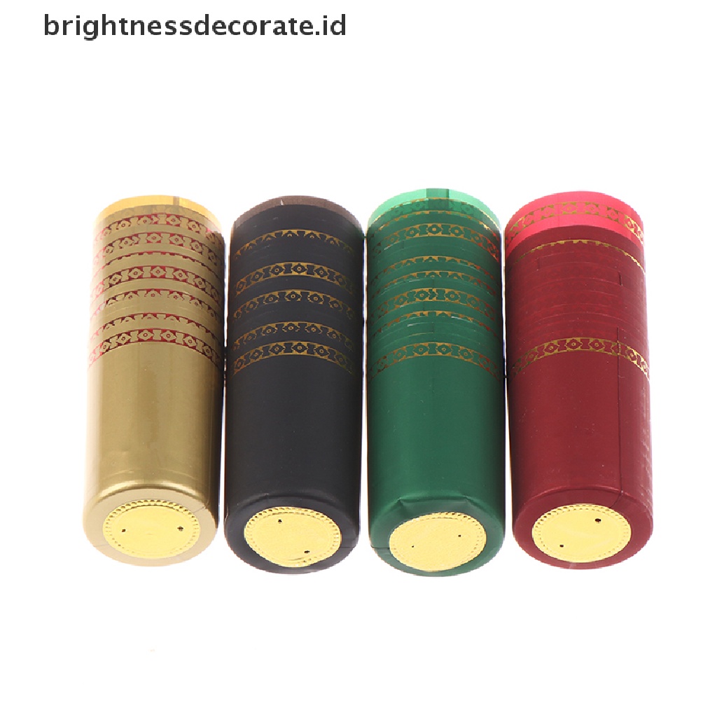 10pcs Heat Shrink Bar Bahan Pvc Untuk Botol Wine
