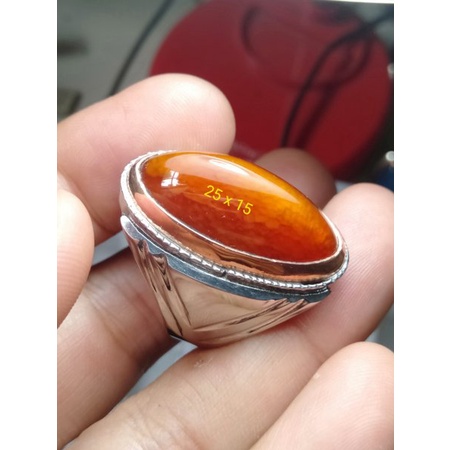 akik pandan nanas merah super no barang 44r