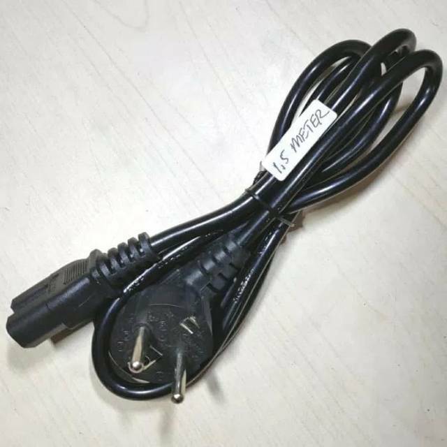 Kabel Power Mesin Potong Bahan Kain Octa RS 100 / RS100 1,5m - Hitam