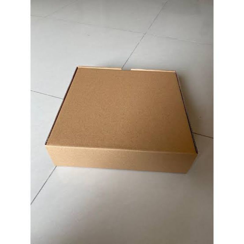 Kardus Box Pizza Dus Hampers 20x20x5 Dus Die Cut Packing Olshop Bahan Eflud A