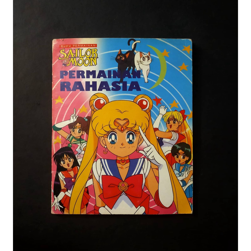 Buku Komik Buku Permainan Sailor Moon Permainan Rahasia