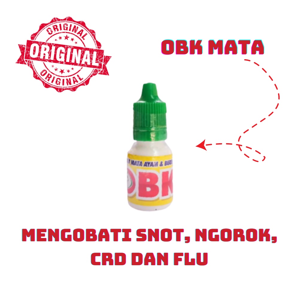 OBK MATA - Obat mata ayam dan burung 5ml