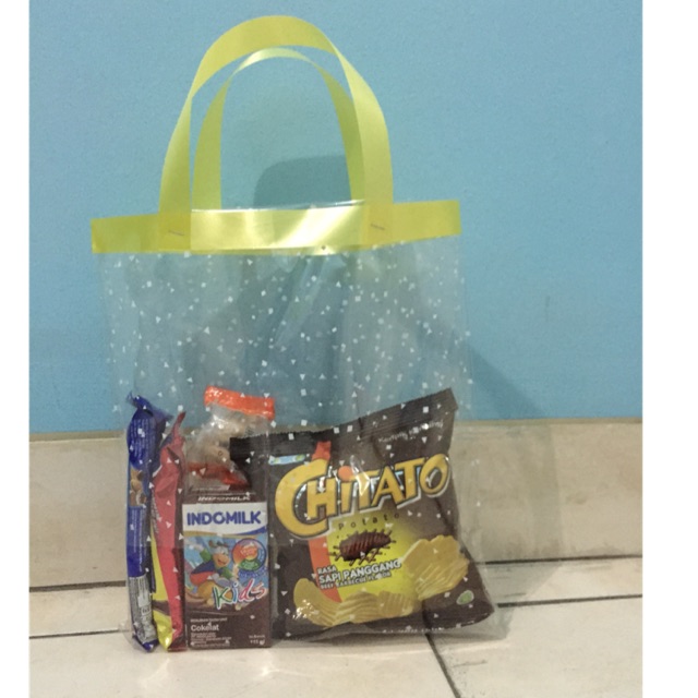 

Plastik opp motif bintik 28x30 suvenir goodiebag goodybag