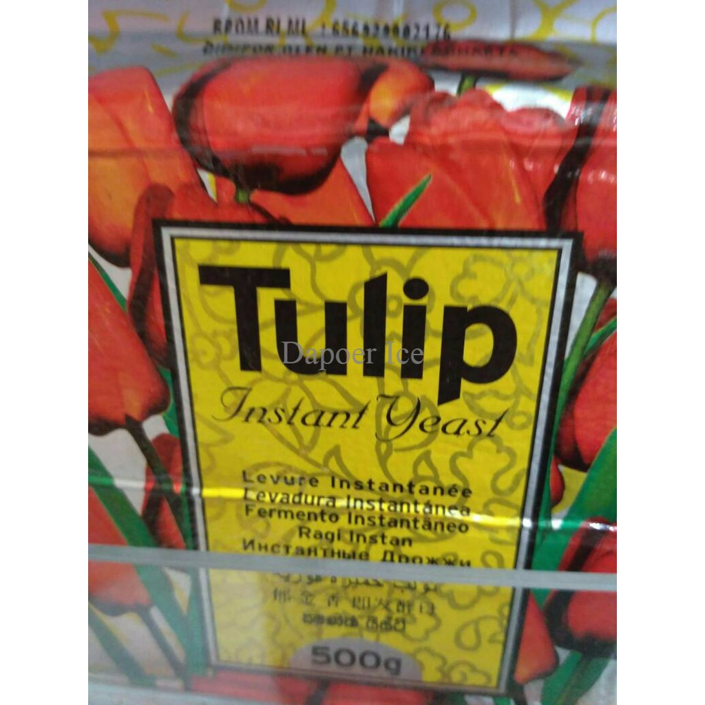 TULIP merah ragi instant 500gr