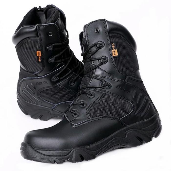 Sepatu Tactical Delta Cordura Hitam 8Inc