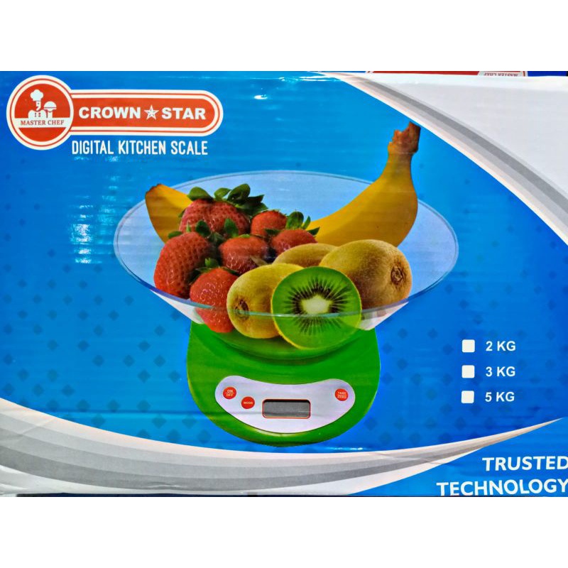 Timbangan Digital Kapasitas 5KG Crown Star / Digital Scale