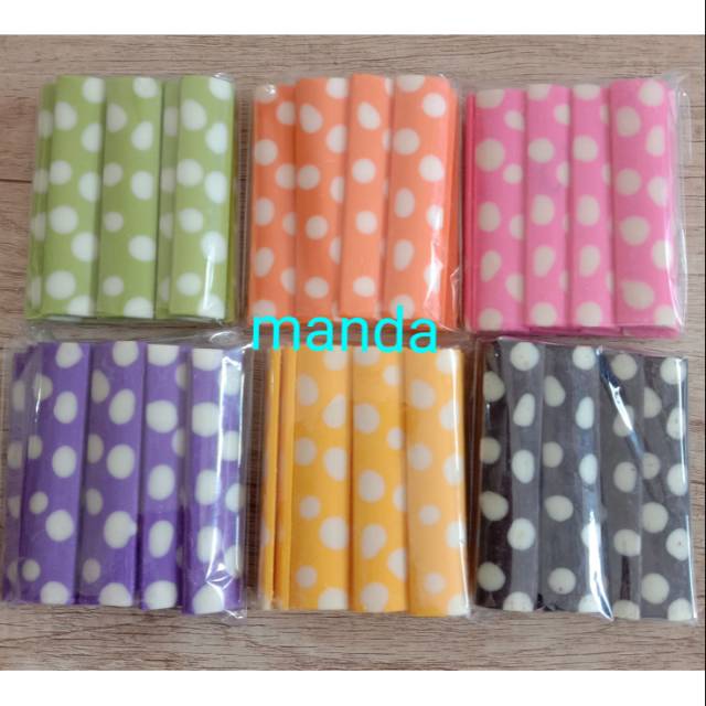 

Elmer Polkadot choco stick warna 100 gram