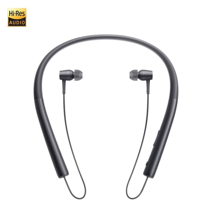 Headset Bluetooth Sport 4.1 Wireless Earphone Handsfree Headphone SONY - Abu-abu Muda