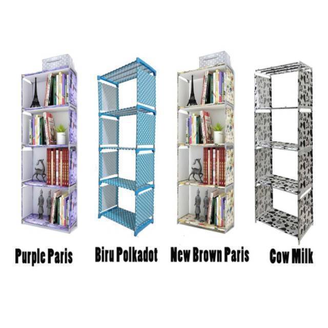 1 100gram RAK BUKU SERBAGUNA RAK PORTABLE 5 susun 4 1 100gram RAK BUKU SERBAGUNA RAK PORTABLE 5 susun 4