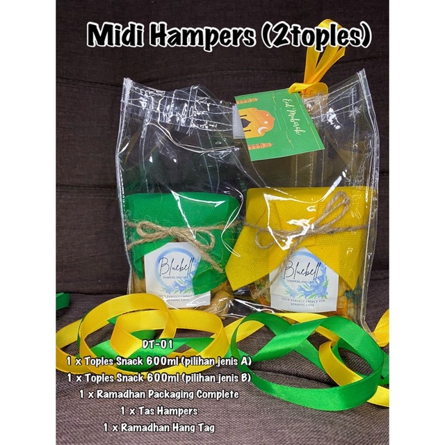 

LEBARAN HAMPERS 2022 Lengkap IDUL FITRI Hampers kode DT01