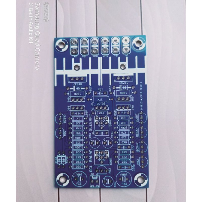 Pcb Ocl Balap plus Resistor