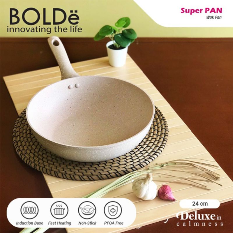 Super PAN  WOk 24 CM Granite Series Original BOLDe