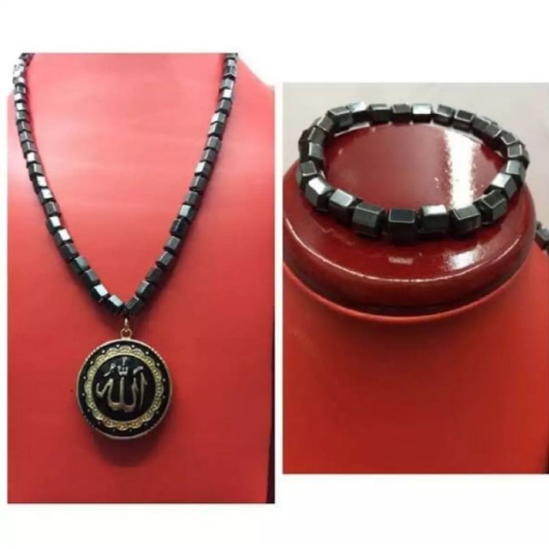 KALUNG KESEHATAN AL-ATTAR ORIGINAL, 1 kalung 2 gelang dewasa, 1 gelang anak