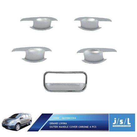 Nissan Grand Livina Outer Handle Cover Chrome/Aksesoris Grand Livina