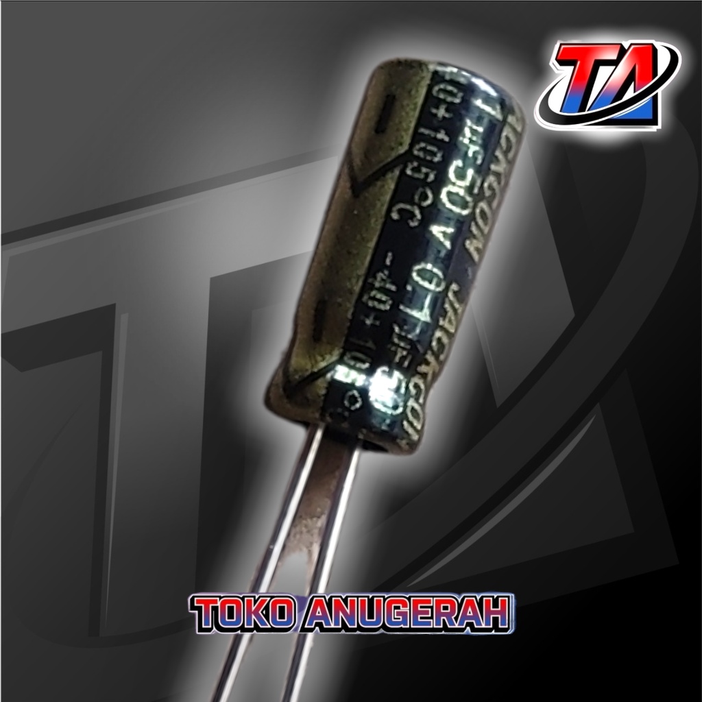 Kapasitor Elco 0.1UF 50V / 0.1UF50V