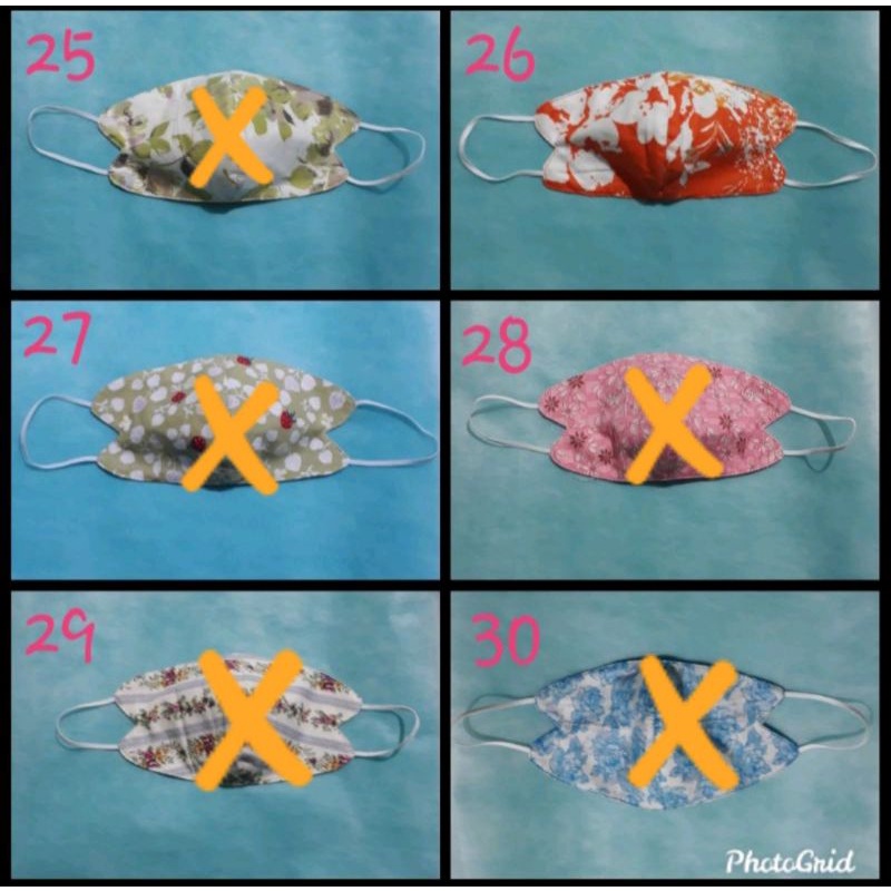 Masker kain 3 lapis