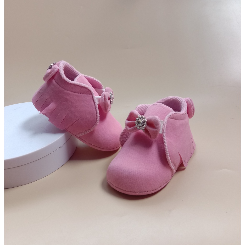 SEPATU BAYI PREWALKER PEREMPUAN USIA 0-12 BULAN / SEPATU BAYI MURAH - RAWING