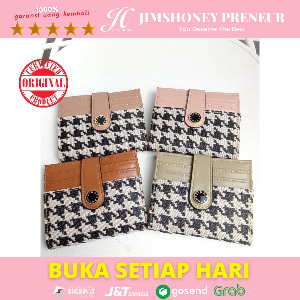 FENTY Wallet Jims Honry Dompet Lipat Kartu Wanita Tipis Import Original Jims Honey