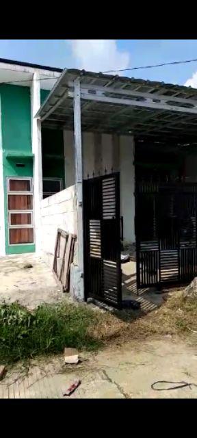 Pagar Besi Pagar Dorong Pintu Dorong