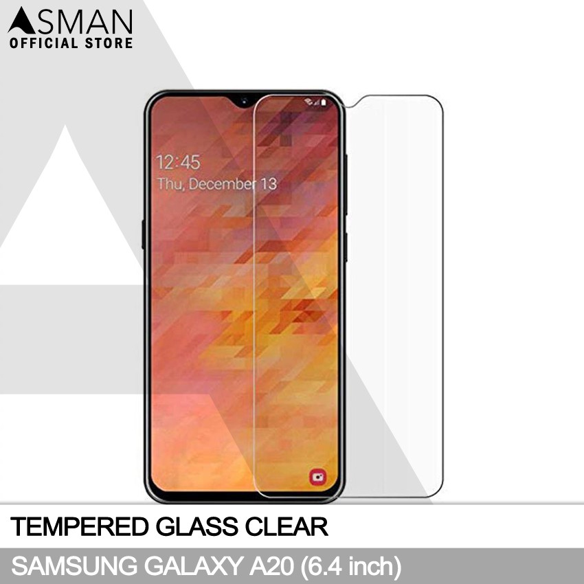 Tempered Glass Samsung Galaxy A20 (6.4&quot;) | Anti Gores Pelindung Layar Kaca - Bening