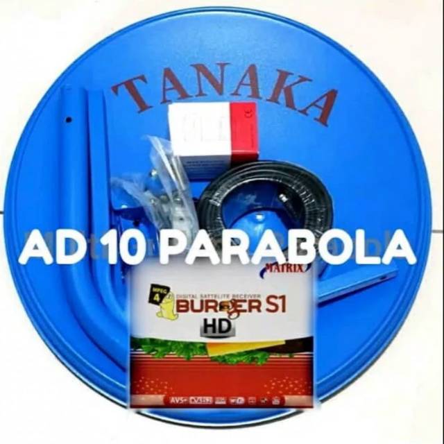 Paket Parabola Mini Ninmedia Matrix Burger S1