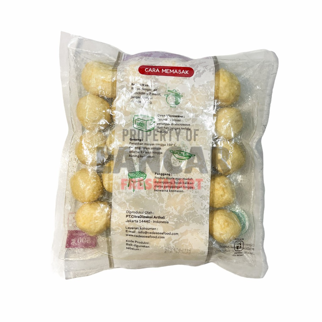 CEDEA FRIED FISH BALL SINGAPPORE 500GR-1000GR