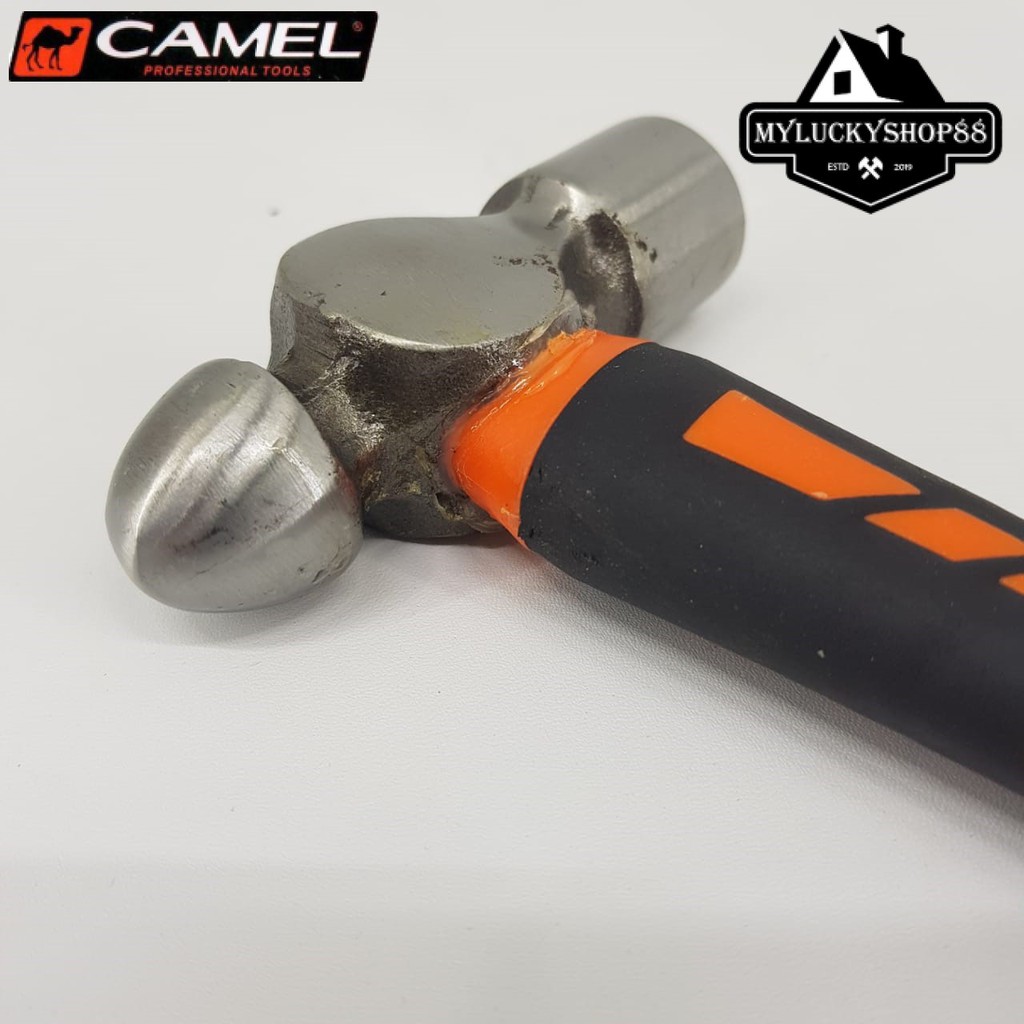 Camel Palu Konde 3/4 LB Ball Pein Hammer Rubber Grip Karet 0.75 LB