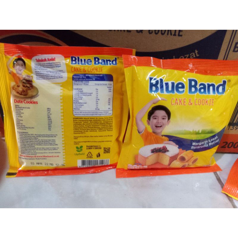 

BLUE BAND CAKE&COOKIES 200GR exp 2023