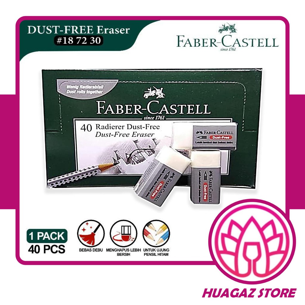 

Penghapus Pensil Faber Castell Putih / Penghapus Kecil