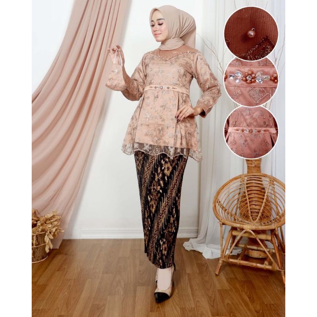 KEBAYA MODERN//SETELAN KEBAYA JASMINE//By NJ Mode