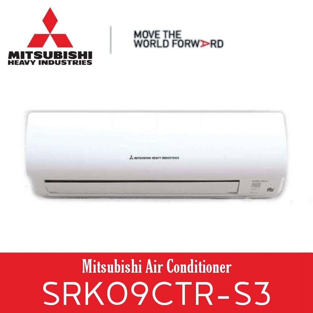 Jual Mitsubishi Air Conditioner Heavy SRK09CTR S3/ SRK 09CTR AC Split