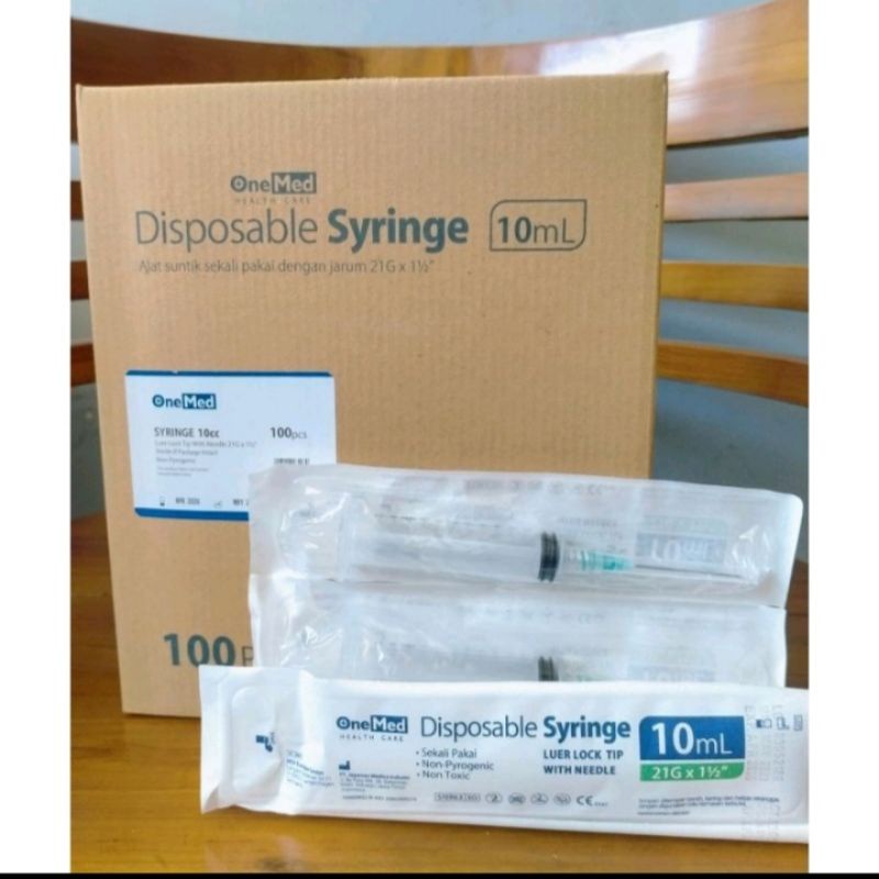Spuit 10cc Onemed / Syringe 10cc Onemed
