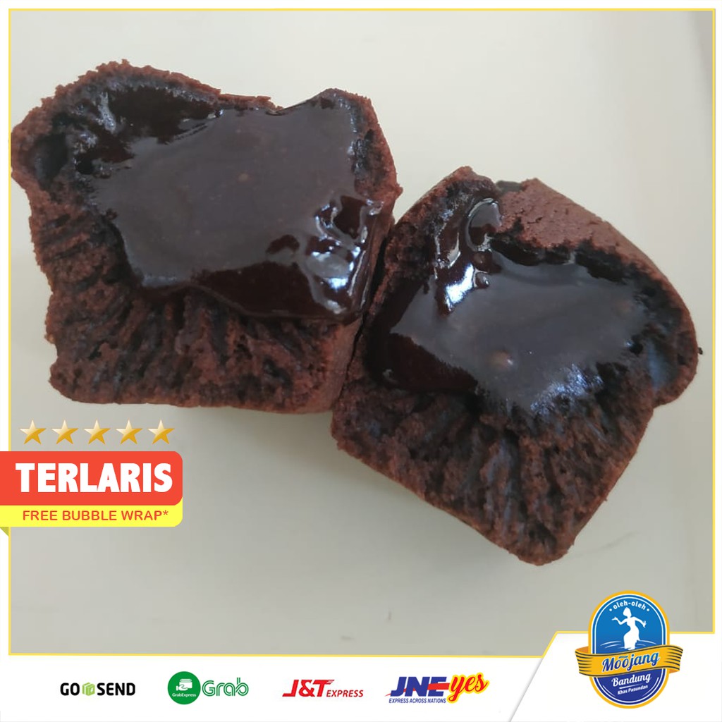 [KHUSUS P.JAWA] Kue Balok Lumer Balur Moojang Bandung Rasa Brownies Coklat Balok Tradisional Khas Pasundan Bandung