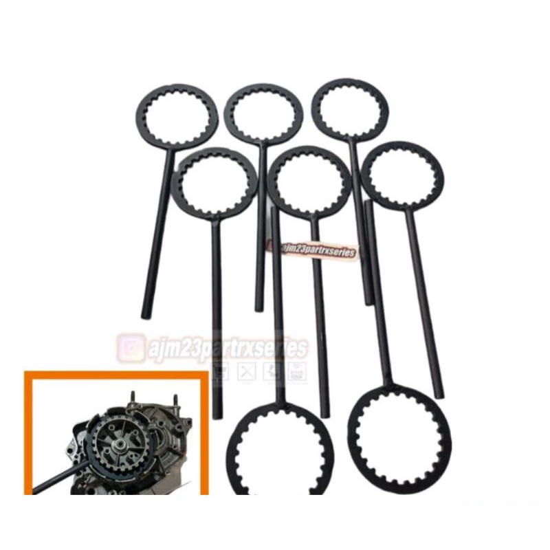 TRAKER PENAHAN RUMAH KOPLING RX KING